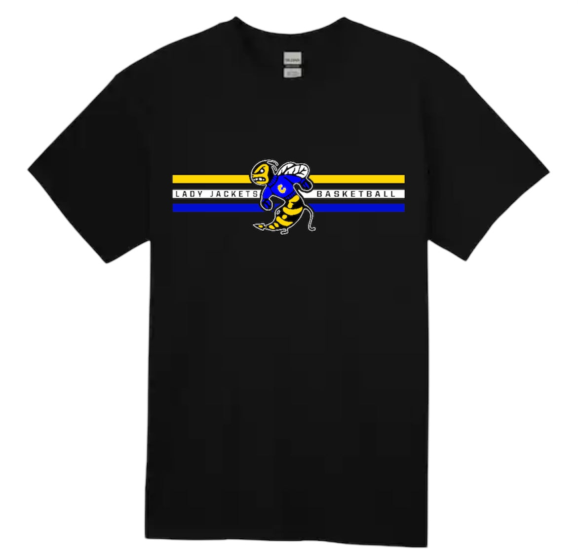 Jackets Basketball Black Tee